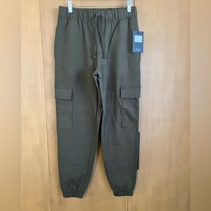PULI Women's Loose Cargo Sweatpants Pockets Sporty Gym Athletic Fit Jogger Pants